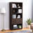76"H x 33.5"W Fairmont 2 Drawers Bookcase