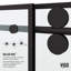 Porte de douche coulissante sans cadre avec grille 3/8 po l 68-72 po x H 74 po Elan