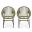 Ensemble de 2 chaises d'extérieur en osier Nusa-525968605