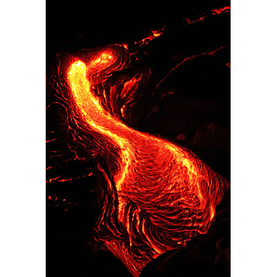 Hot Lava - Wrapped Canvas Print