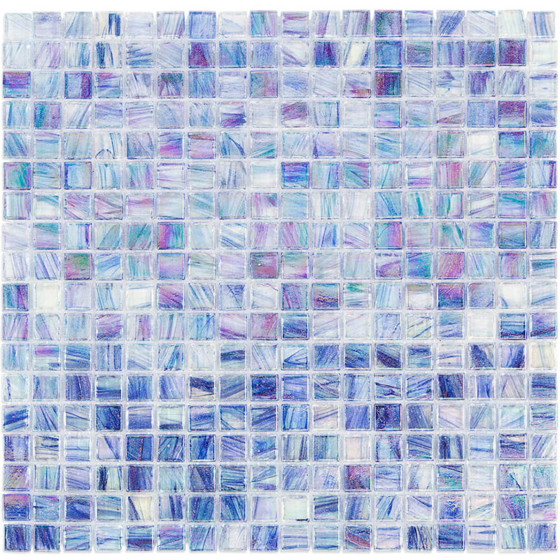 Carreau de mosaïque pour mur et plancher en verre 0,62 "x 0,62" Breeze