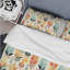 Ivoire Boho Accents - Ensemble de housse de couette à chevrons - Polyester en microfibre-1171618270
