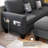 78'' Upholstered Sofa Couch With Movable Ottoman-833785855