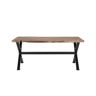Humphreys Acacia Rectangular Wood Top Dining Table