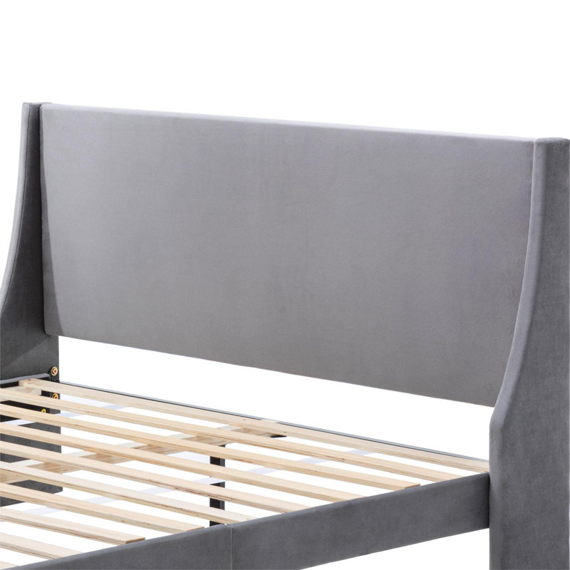Conrada Upholstered Bed, Double (4'6)
