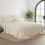 Ultra Soft Double-Brushed Microfiber Sheet Set + 2 Bonus Pillowcases