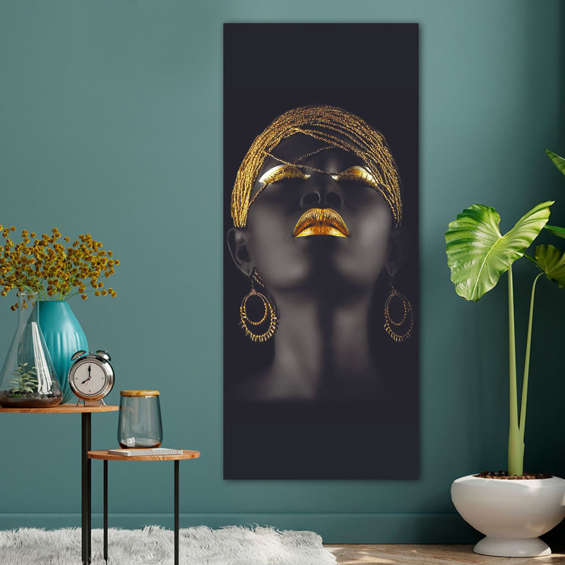 Peinture décorative sur toile, Doré