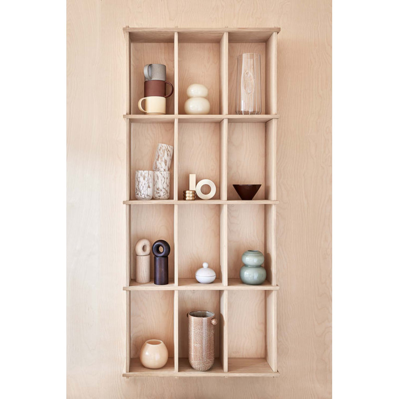 Saga Stoneware Storage Jar, Flint Blue
