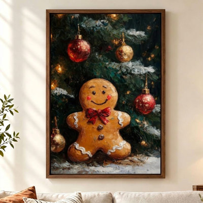 " Fir Tree With Gingerbread Man "