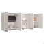 Armoire murale Peoria, quatre tablettes intérieures-121028895