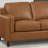 Bella Leather L-Shaped Sectional Right Hand Facing