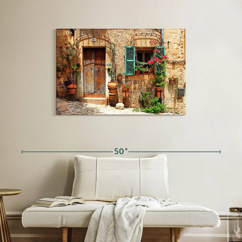Lilie, rue charmante espagnole, H 26 po x l 39 po