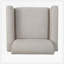 Chaise avec structure en bois robuste