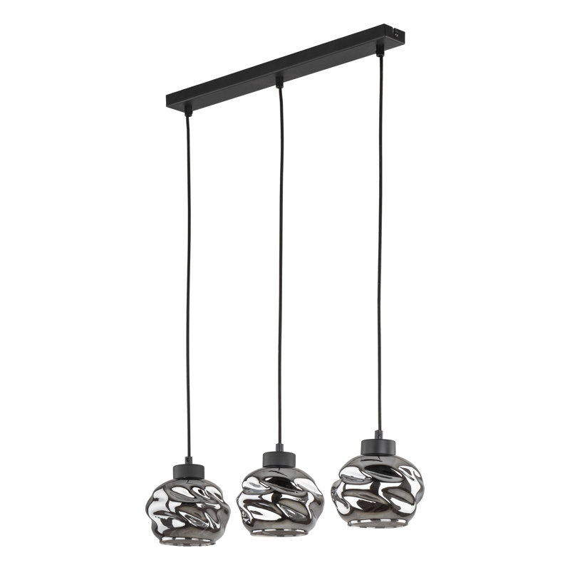 Bauza 3 - Light Stainless Steel Kitchen Island Pendant