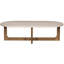 Bliss Outdoor Oval Teak Coffee Table