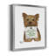 «Love and Yorkshire Terrier», toile encadrée de qualité supérieure - prête à être accrochée-1386882881-1386882940
