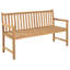 Banc de jardin en teck Jolette-752333691