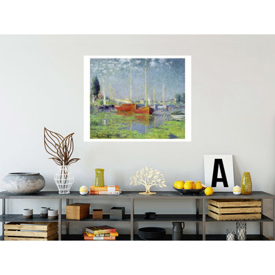 «Argenteuil» par Claude Monet - Estampe numérique