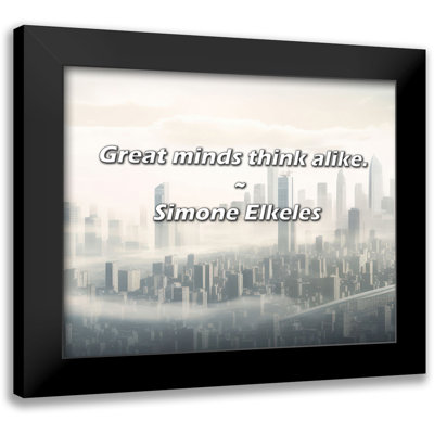 Simone Elkeles citation: Les grands esprits se rencontrent.