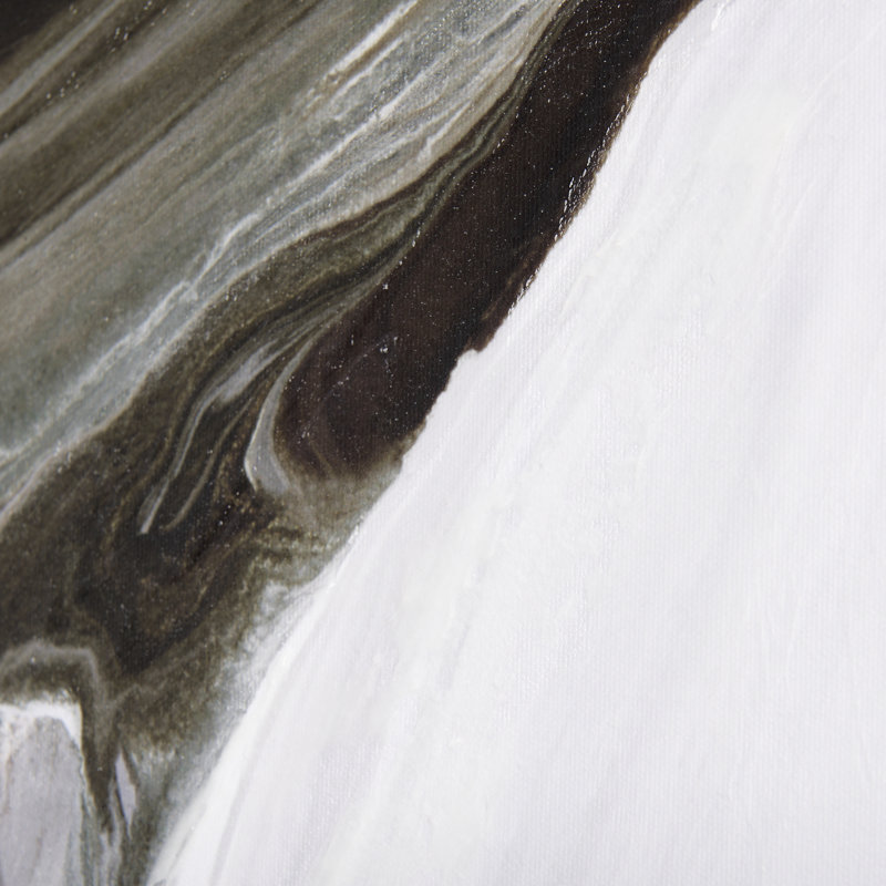Harmonic V a Hand Embelished Textured Canvas, 30" H x 30" W x 1.5" D
