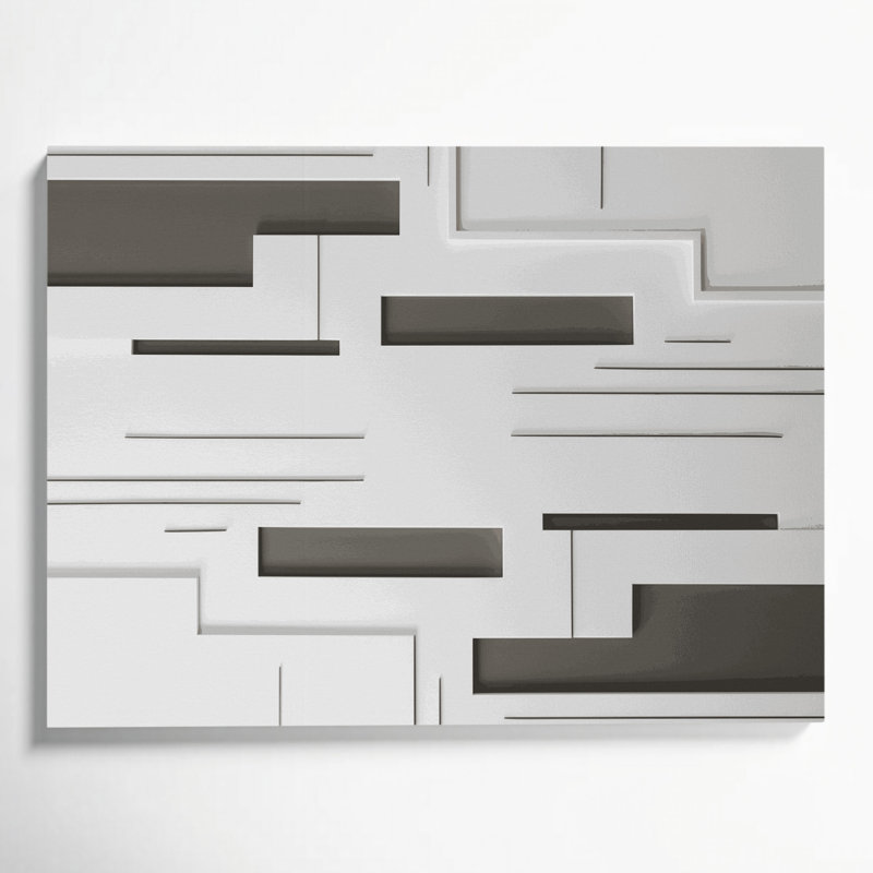 Minimalisme 10, art mural sur toile verte, H 20 po x l 30 po