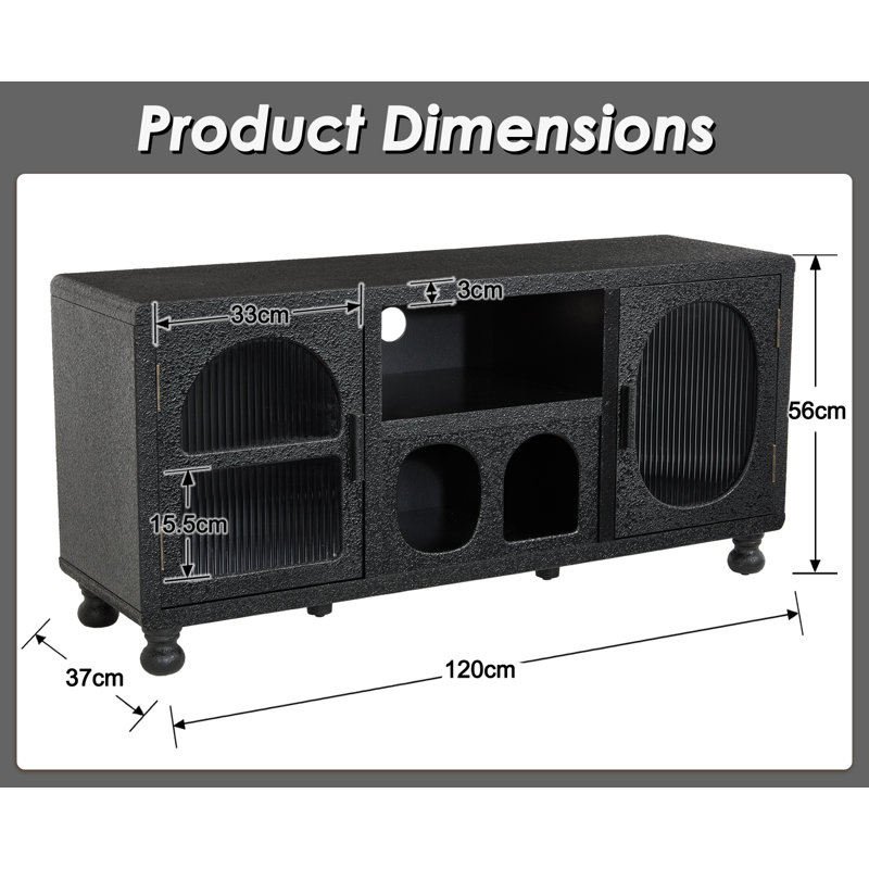 Storage Cabinet, Black