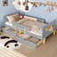 Lit plateforme double avec tiroirs de rangement-623710646-624201556