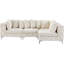 Canapé modulaire réversible en velours 108 po-82749474
