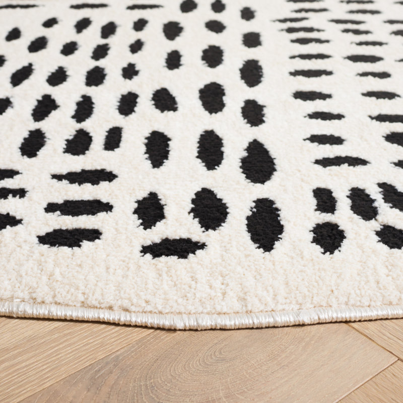Langlais Performance Abstract Rug, Rectangle 4' x 6'