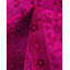 Tapis unique rose / rouge / noir de 9 pi 2 po x 12 pi 1 po Overdyed