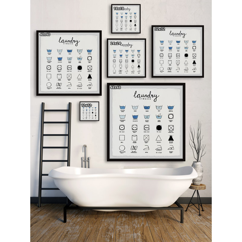 Tumble Dry - cadre photo, H 24 po x l 24 po x P 1,5 po