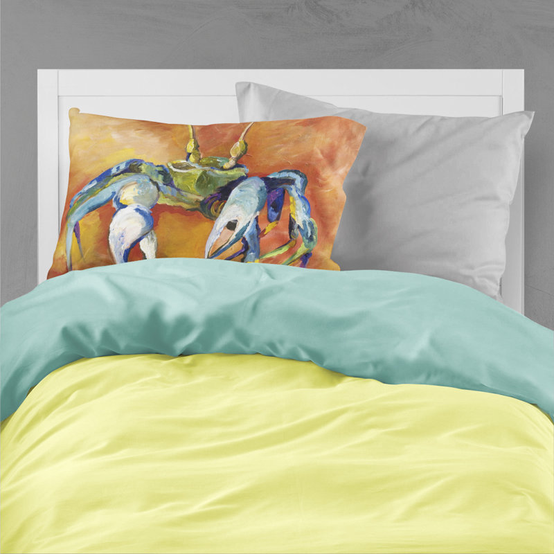 Taie d’oreiller crabe