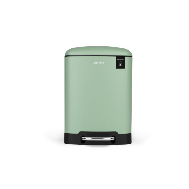 Abfalleimer mit Fußpedal, 6 L, Mint