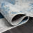 Rectangle Eduvina Abstract Machine Woven Polypropylene Area Rug in Gray/Blue-850341816