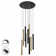 Kuhlmann 9-Light Cluster Cylinder LED Pendant