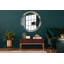 Huldar Glass Flat Wall Mirror