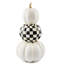 Courtly Check Stacked Illuminated Pumpkins