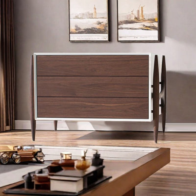 Modern simple drawer storage decorative cabinet