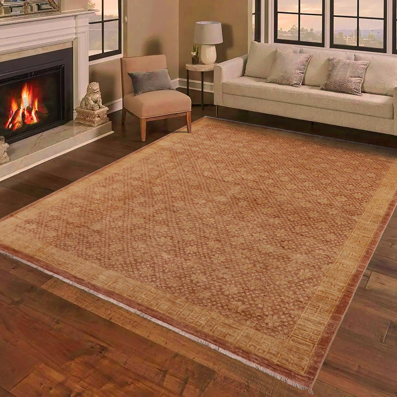 Wool Floral Rug
