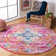 Demnan Area Rug In Pink & Orange