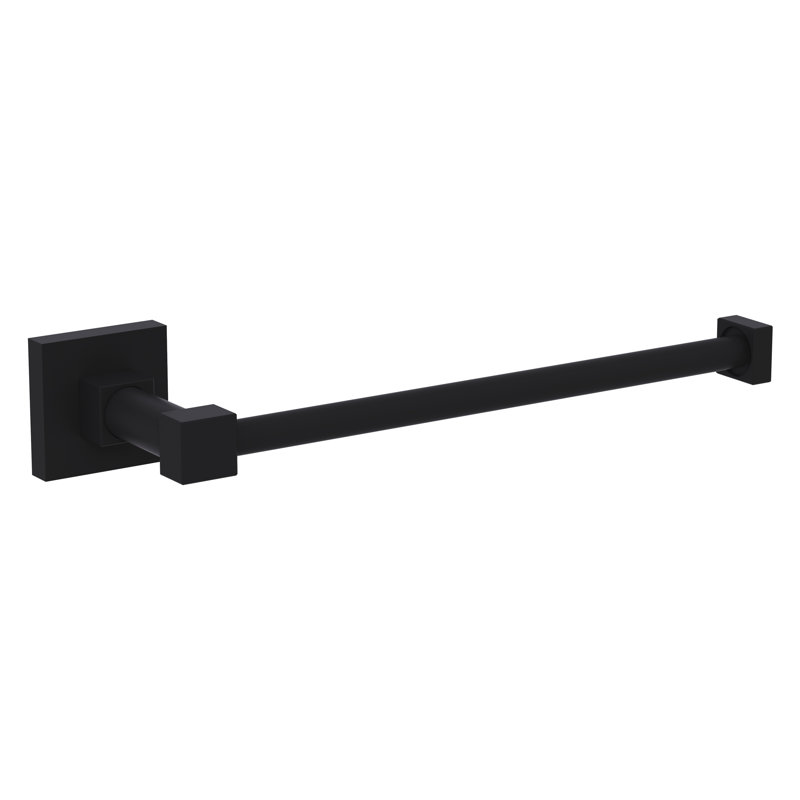 Barre à serviettes murale 10,71 po Argo, Noir mat