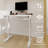 Adjustable Study Desk Suitable For Children And Adults, Height-Adjustable, Multifunctional Home Office Desk, Compact Design, Desktop Dimensions: 60Cm × 80Cm, White Frame-37867186-37867187