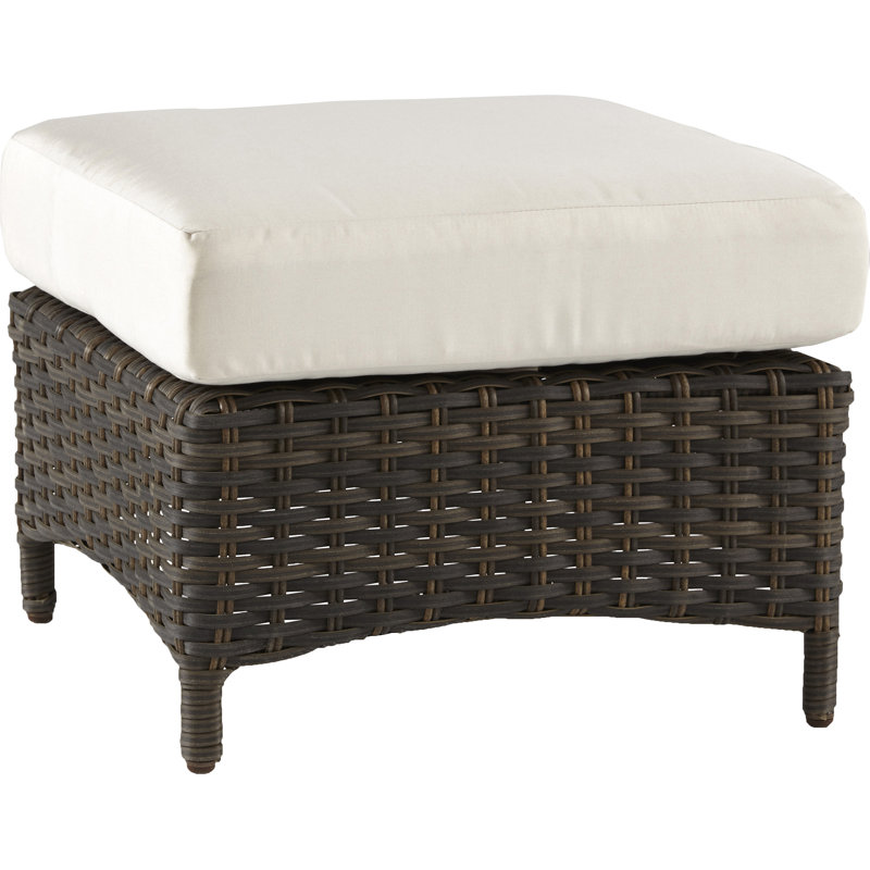 Repose-pieds avec coussin Mccormac, Toile Toile Toile Sunbrella®