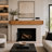Distressed Fireplace Mantel, Rustic-847738282-847738281