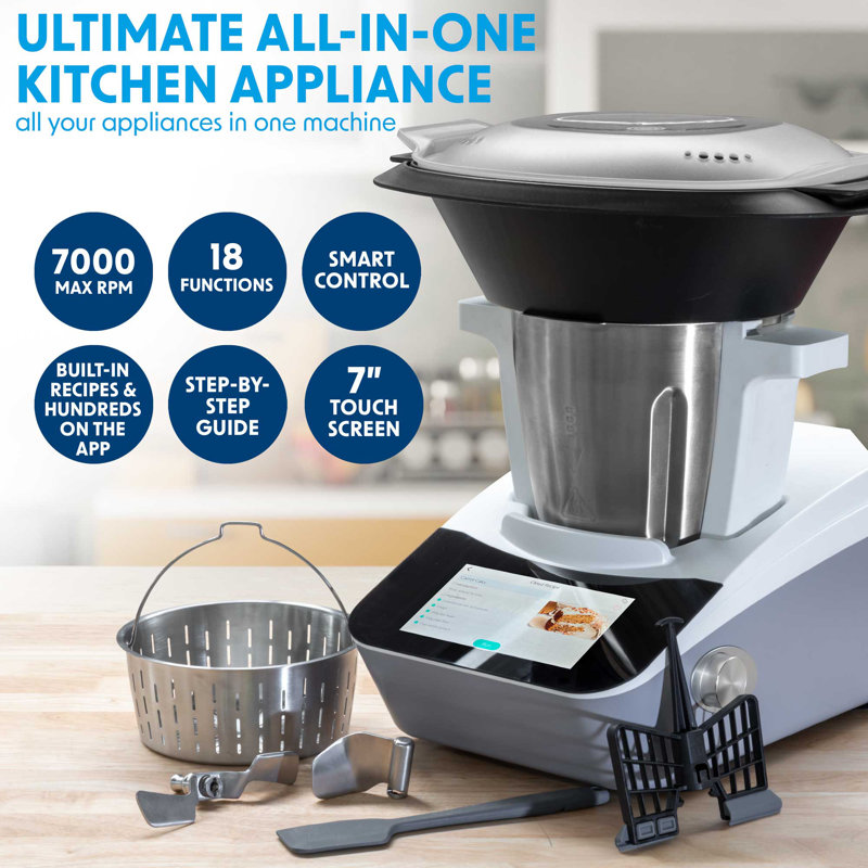 Belfry Kitchen Smart Thermo-Cooker, 18 Preset Functions, 7” Touch Screen, App Guided Recipes