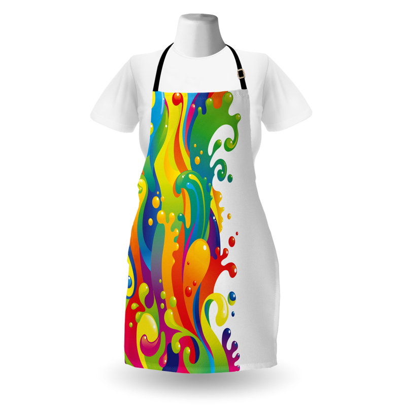 Multicolore, tablier East Urban Home, cuisine, jardinage, taille adulte