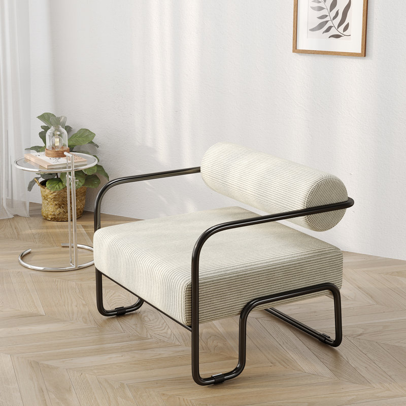 fauteuil individuel paresseux, Beige Corduroy