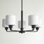 Lustre à cinq lumières Canfield de Génération Lighting -709818303-709818301