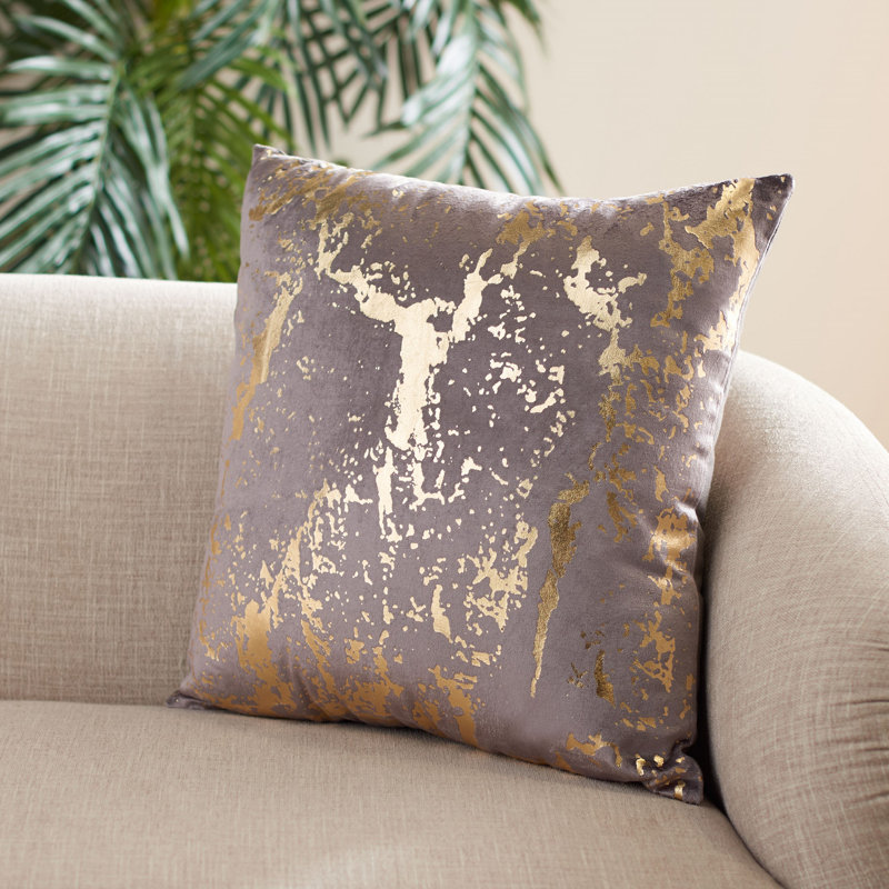 Abstract Reversible Throw Pillow, Rectangle 12"H x 20"W