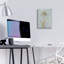 «Shimmering Summer 1 Soft Grey C» par James Wiens, art mural en verre acrylique